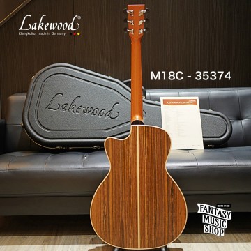 Lakewood M18C 雲杉非洲胡桃木款 全單板手工吉他