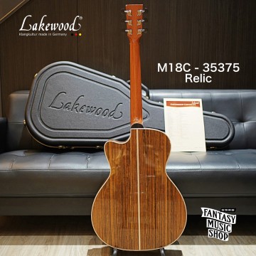 Lakewood M18C Relic 做舊款 雲杉非洲胡桃木 全單板手工民謠吉他